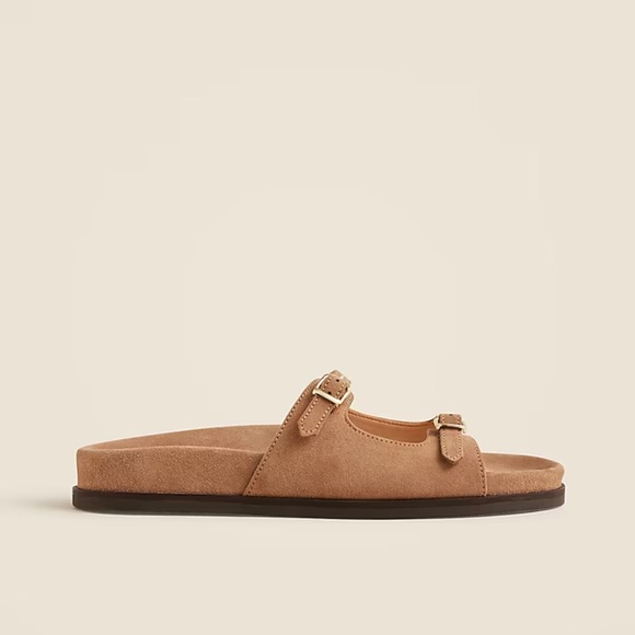 J. Crew New Colbie buckle sandals in suede - Picture 2 of 10